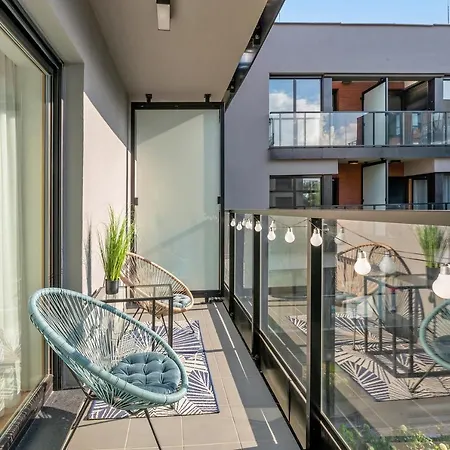 Nadmotlawie Riverside - Sauna, Gym & Parking By Downtown 4* Gdańsk