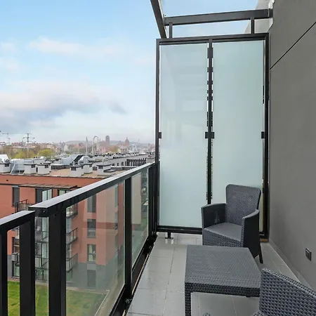 Nadmotlawie Riverside - Sauna, Gym & Parking By Downtown Apartmanhotel 4*
