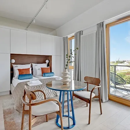 Nadmotlawie Riverside - Sauna, Gym & Parking By Downtown Appartement