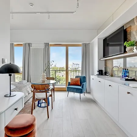 Lejlighed Nadmotlawie Riverside - Sauna, Gym & Parking By Downtown