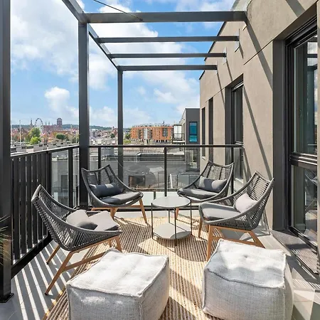 Nadmotlawie Riverside - Sauna, Gym & Parking By Downtown Lejlighed Gdańsk