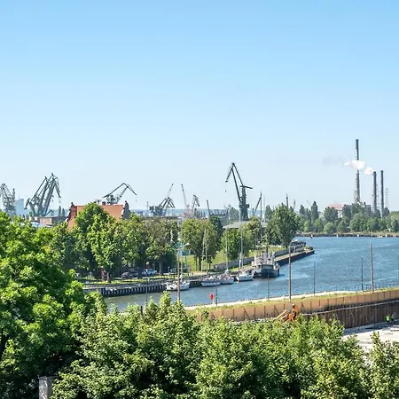 Nadmotlawie Riverside - Sauna, Gym & Parking By Downtown Lejlighed Gdańsk