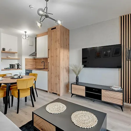 Lejlighed Nadmotlawie Riverside - Sauna, Gym & Parking By Downtown