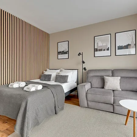 Nadmotlawie Riverside - Sauna, Gym & Parking By Downtown 4* Gdansk