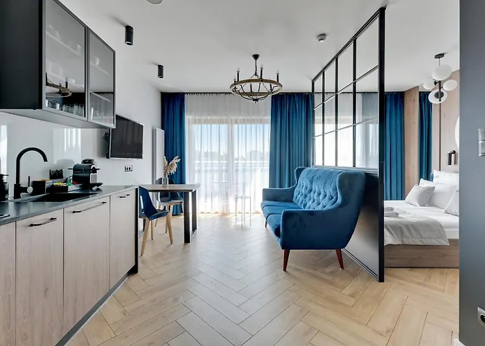 アパートホテル Nadmotlawie Riverside - Sauna, Gym & Parking By Downtown 4*