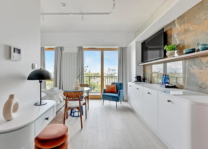 Ξενοδοχείο με διαμερίσματα Nadmotlawie Riverside - Sauna, Gym & Parking By Downtown