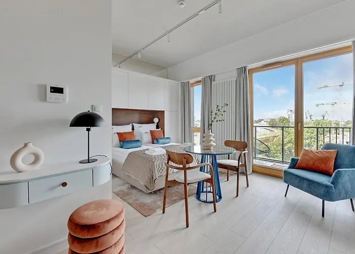 Nadmotlawie Riverside - Sauna, Gym & Parking By Downtown