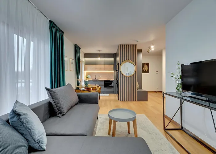 Ξενοδοχείο με διαμερίσματα Nadmotlawie Riverside - Sauna, Gym & Parking By Downtown