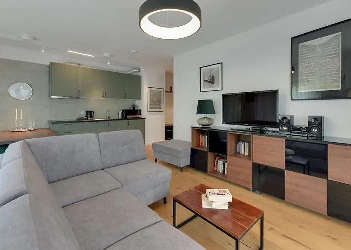 Nadmotlawie Riverside - Sauna, Gym & Parking By Downtown