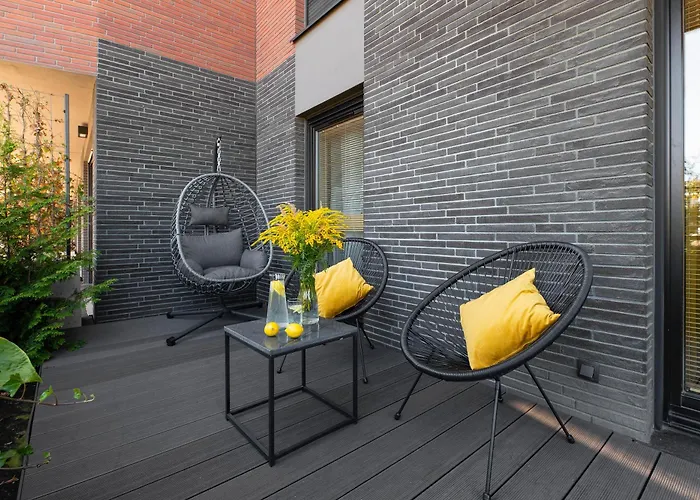 Nadmotlawie Riverside - Sauna, Gym & Parking By Downtown 4*