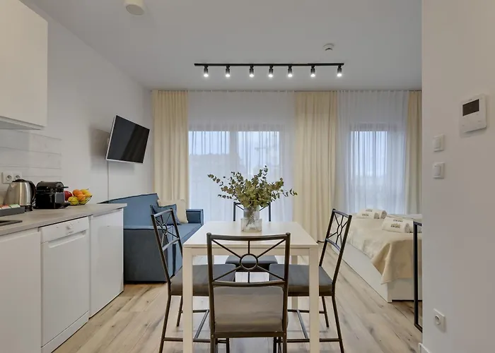 Nadmotlawie Riverside - Sauna, Gym & Parking By Downtown アパートホテル