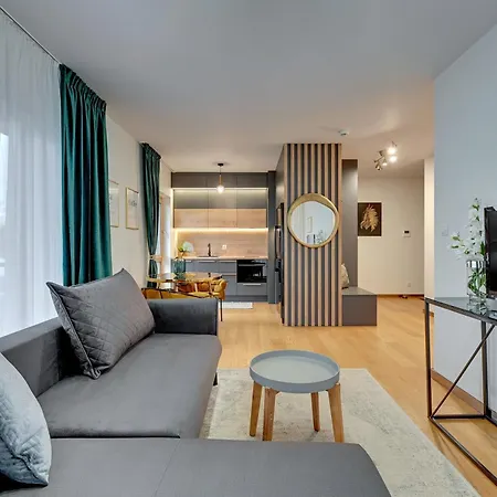 דירה Nadmotlawie Riverside - Sauna, Gym & Parking By Downtown