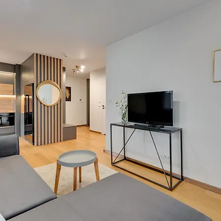 Nadmotlawie Riverside - Sauna, Gym & Parking By Downtown Apartment Gdansk