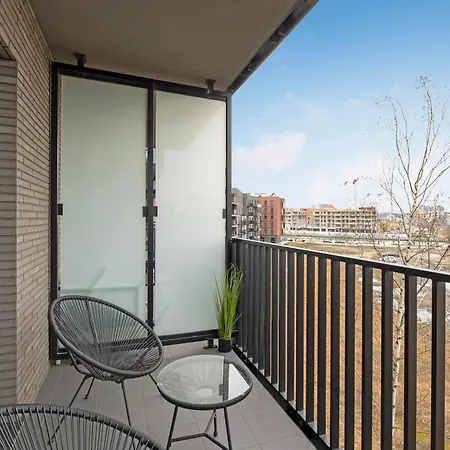 Nadmotlawie Riverside - Sauna, Gym & Parking By Downtown 4* Danzig