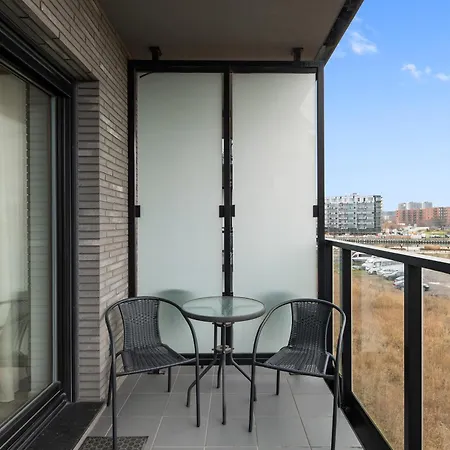 דירה Nadmotlawie Riverside - Sauna, Gym & Parking By Downtown גדנסק